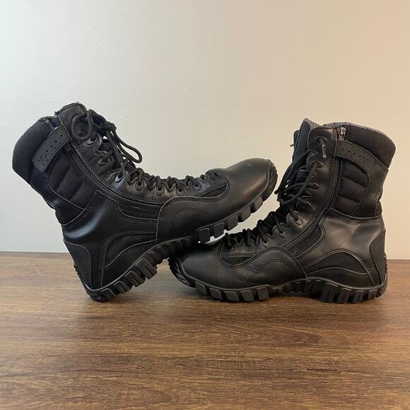 Tactical Research TR960ZWP Waterproof Combat Boots 10R Men Vibram Sole Military - Picture 11 of 13